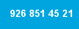 926 851 45 21 926 851 45 21